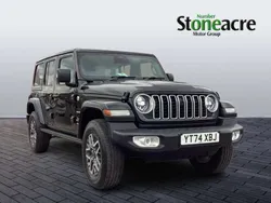 Black New 2025 Jeep Wrangler Sahara SUV | £54,995 (Fair price)