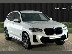 White Used 2025 BMW X3 M Sport SUV | £47,000