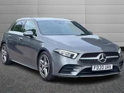Mountain grey Used 2025 Mercedes A200 AMG Line Premium Hatchback | £27,095 (Expensive)