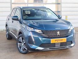 Blue Used 2021 Peugeot 3008 Allure Premium SUV | £13,526 (Good price)