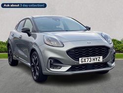 Silver Used 2023 Ford Puma ST-Line X Hatchback | £16,999 (Fair price)