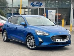 Blue Used 2022 Ford Focus Titanium X Hatchback | £10,780 (Good price)