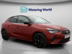 Red Used 2021 Vauxhall Corsa-e Elite Hatchback | £10,100 (Fair price)