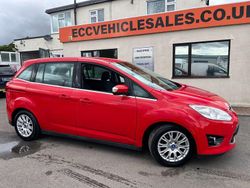 Red Used 2012 Ford Grand C-Max Titanium MPV | £2,495 (Expensive)