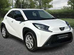 White Used 2022 Toyota Aygo PURE Hatchback | £11,961 (Fair price)
