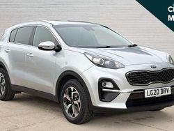Silver Used 2020 Kia Sportage 2 SUV | £10,697 (Good price)