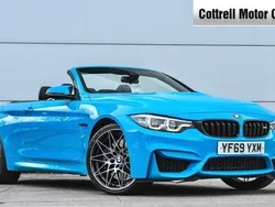 Blue Used 2019 BMW M4 Cabriolet Competition Edition Cabriolet | £34,975 (Fair price)