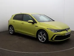 Yellow Used 2022 VW Golf VIII R-line Hatchback | £16,600 (Fair price)