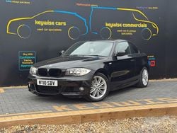 Black Used 2010 BMW 120 Coupé M Sport Coupe | £4,990 (A bit pricey)
