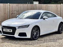 White Used 2016 Audi TT S-Line Coupe | £11,900 (Fair price)