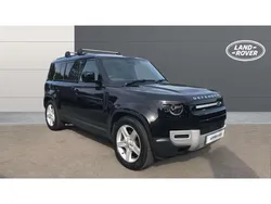 Black Used 2021 Land Rover Defender SE SUV | £48,416 (Good price)