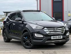 Black Used 2015 Hyundai Santa Fe Premium SE SUV | £14,990 (A bit pricey)