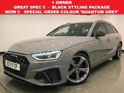 Grey Used 2021 Audi A4 Black Edition Estate | £18,990 (A bit pricey)