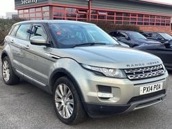 Gold Used 2014 Land Rover Range Rover evoque Prestige Estate | £8,890 (Fair price)