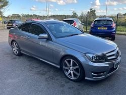 Silver Used 2014 Mercedes C220 Sport Edition Coupe | £7,495 (Super price)