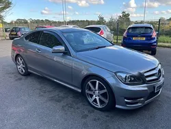 Silver Used 2014 Mercedes C220 Sport Edition Coupe | £7,495 (Super price)