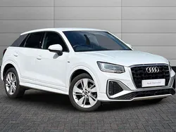 Glacier white Used 2022 Audi Q2 S-Line SUV | £25,595 (A bit pricey)