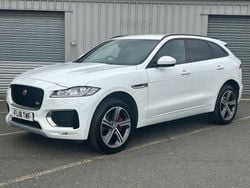 White Used 2018 Jaguar F-Pace S SUV | £18,400 (Super price)