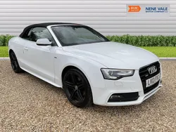 White Used 2013 Audi A5 Cabriolet S-Line Cabriolet | £7,900 (Fair price)