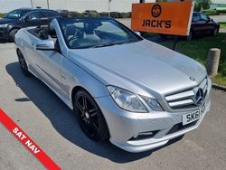 Silver Used 2011 Mercedes E350 Sport Edition Cabriolet | £4,995 (Fair price)