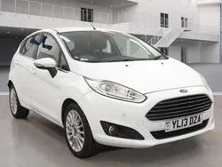 White Used 2014 Ford Fiesta Titanium Hatchback | £2,950 (Fair price)