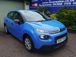 Blue Used 2017 Citroën C3 PureTech Hatchback | £5,695 (Fair price)
