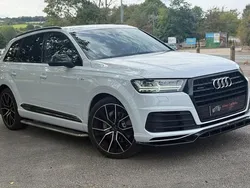 White Used 2019 Audi Q7 S-Line SUV | £27,995 (Good price)