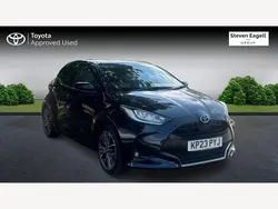 Black Used 2023 Toyota Yaris Hybrid Hatchback | £18,903 (Fair price)