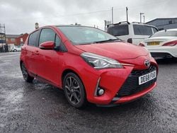 Red Used 2018 Toyota Yaris Design Hatchback | £6,795 (Super price)