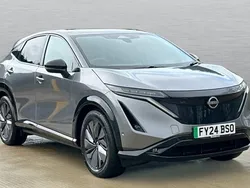Metallic gun metallic Used 2024 Nissan Ariya Evolve SUV | £33,777 (Fair price)
