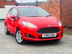 Red Used 2013 Ford Fiesta Zetec Hatchback | £3,595 (Good price)