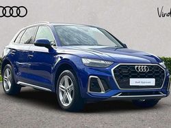 Blue Used 2023 Audi Q5 S-Line SUV | £33,902 (Fair price)