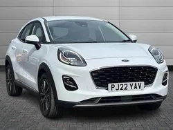 Frozen white Used 2022 Ford Puma Titanium Hatchback | £17,800 (Good price)