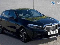 Black sapphire Used 2022 BMW 118 M Sport Hatchback | £24,028 (A bit pricey)