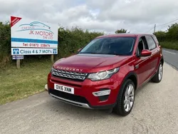 Red Used 2016 Land Rover Discovery Sport HSE Luxury SUV | £10,295 (Fair price)