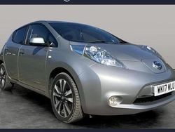 Silver Used 2016 Nissan Leaf Tekna Hatchback | £4,490 (Fair price)