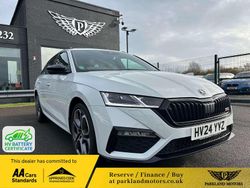 White Used 2024 Skoda Octavia vRS Estate | £25,995