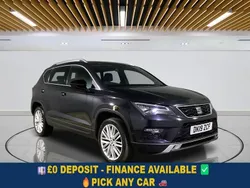 Black Used 2019 Seat Ateca XCELLENCE SUV | £11,249 (Fair price)