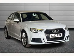 White Used 2017 Audi A3 S-Line Hatchback | £12,600 (Fair price)