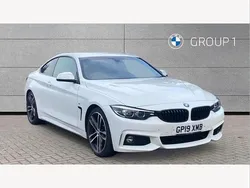 White Used 2019 BMW 430 M Sport Coupe | £20,695 (Fair price)
