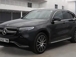 Black Used 2022 Mercedes EQC400 AMG line SUV | £25,289 (Good price)