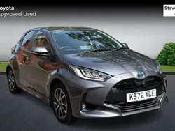 Grey Used 2023 Toyota Yaris Hybrid Design Hatchback | £17,370 (Fair price)