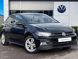 Black Used 2020 VW Polo R-line Hatchback | £14,989 (Fair price)