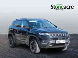 Black Used 2022 Jeep Compass Trailhawk SUV | £15,995 (Fair price)