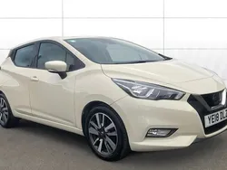 White Used 2017 Nissan Micra Acenta Limited Edition Hatchback | £7,597 (Fair price)