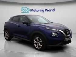 Blue Used 2022 Nissan Juke N-Connecta SUV | £10,500 (Good price)
