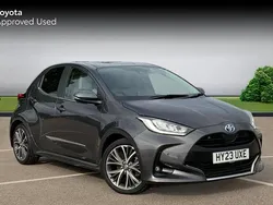 Grey Used 2023 Toyota Yaris Hybrid Hatchback | £19,466 (Good price)