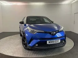 Blue Used 2018 Toyota C-HR SUV | £19,705 (Expensive)