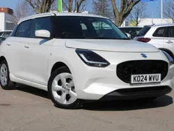 White Used 2024 Suzuki Swift Hatchback | £15,849 (Fair price)