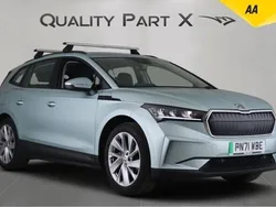 Silver Used 2021 Skoda Enyaq iV SUV | £16,480 (Good price)